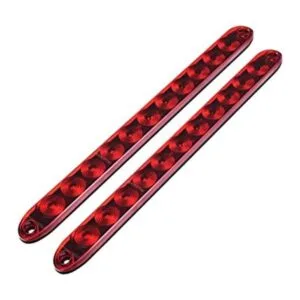 MICTUNING 2 barras de luz LED rojas de 16 pulgadas 11_1