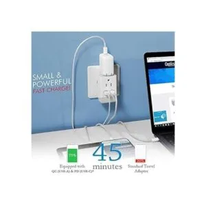 Adaptador de enchufe de alimentación India Maldivas Travel_2