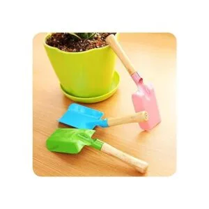 Tomaibaby 2 palas de jardinería pequeñas de metal color