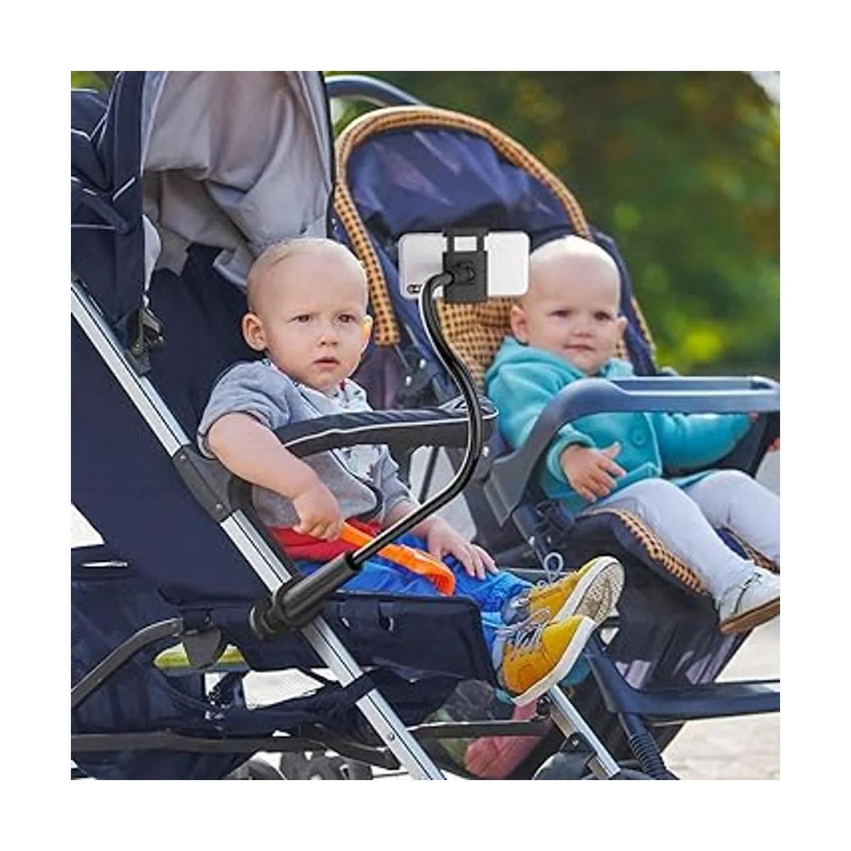 SHAWE Soporte para teléfono para cama con cuello de