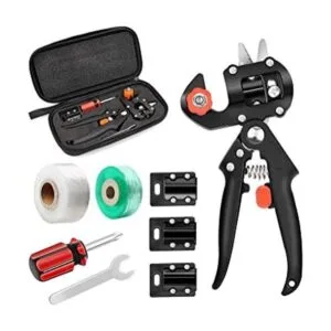 Krewey Kit de podadora de herramientas de injerto de