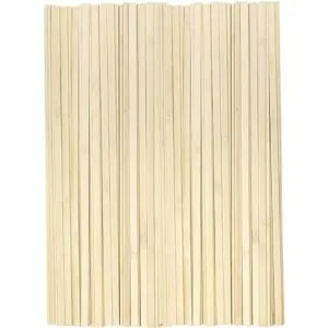 Favordrory Palos de madera de bambú natural de 15.7