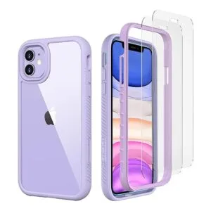 CellEver Fundas para iPhone 11 2 protectores de pantalla_1