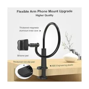 SHAWE Soporte para teléfono para cama con cuello de