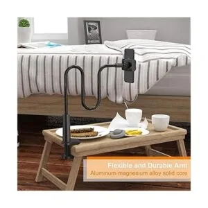 SHAWE Soporte para teléfono para cama con cuello de