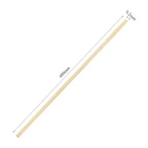 Favordrory Palos de madera de bambú natural de 15.7