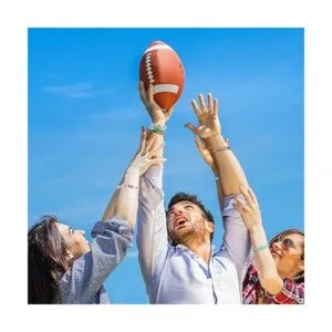 30 pulseras de silicona para fiesta de fútbol accesorios