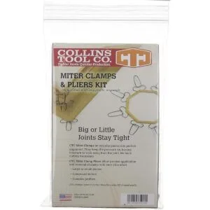 Collins Alicates con resorte y 13 abrazaderas de inglete_4