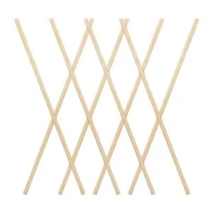 Favordrory Palos de madera de bambú natural de 15.7