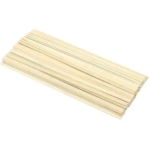 Favordrory Palos de madera de bambú natural de 15.7