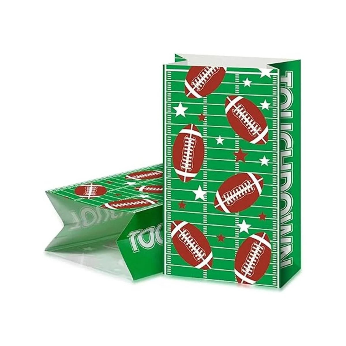 Blulu Paquete de 30 bolsas de papel para regalo de campo_3