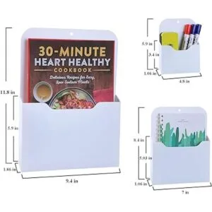 Antner Paquete de 3 soportes magnéticos para archivos de
