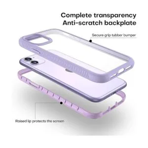 CellEver Fundas para iPhone 11 2 protectores de pantalla_3