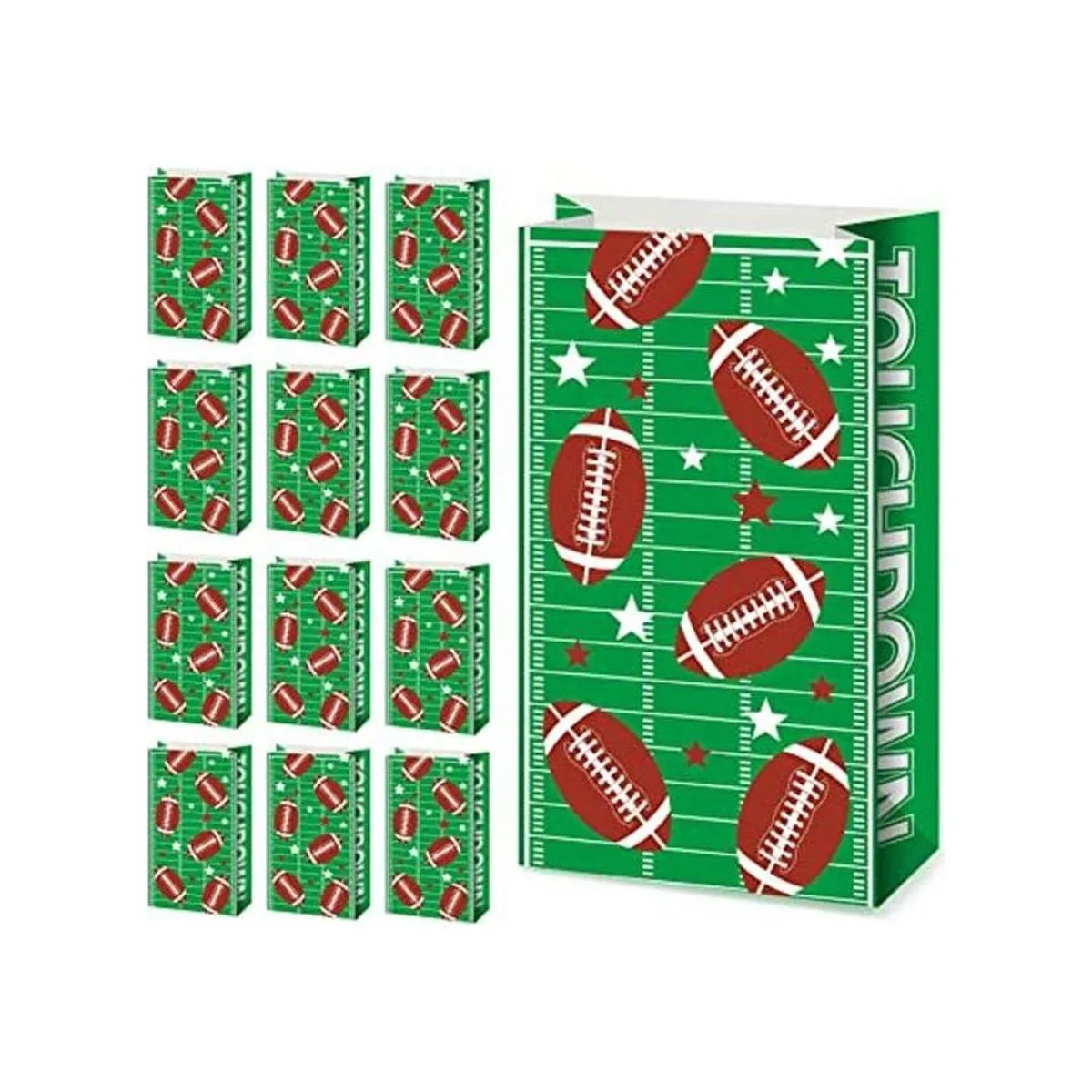 Blulu Paquete de 30 bolsas de papel para regalo de campo_1