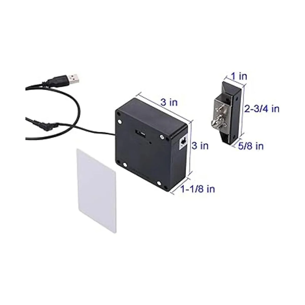 Homello Cerradura electrónica RFID para gabinete con cable_2