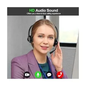 Auriculares profesionales de centro de llamadas binaurales_2