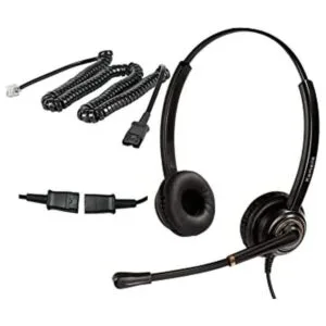 Auriculares profesionales de centro de llamadas binaurales_1