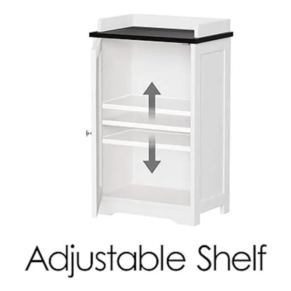 Lavish Home Mueble de suelo para baño 29 pulgadas color