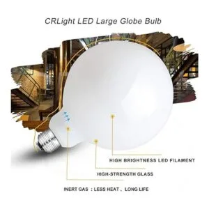 CRLight Bombilla LED regulable de 12 W equivalente a 80_3