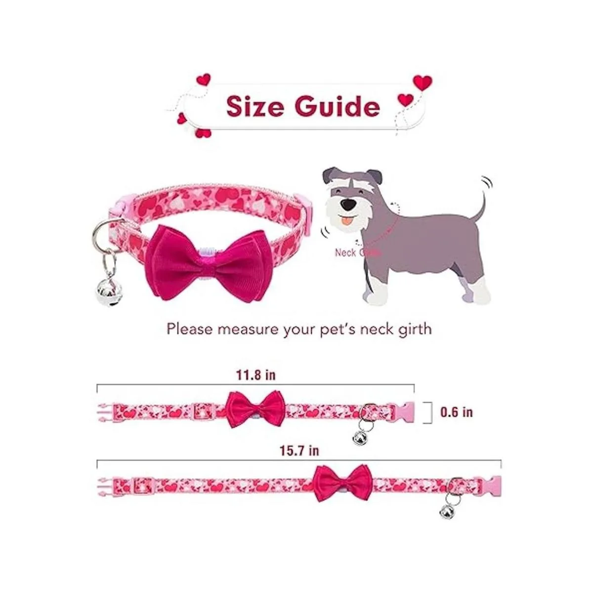 PUPTECK Collar de perro de primavera con campana