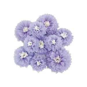 Mybbshower Juego de 9 pompones de papel de seda de 7 a 9_1