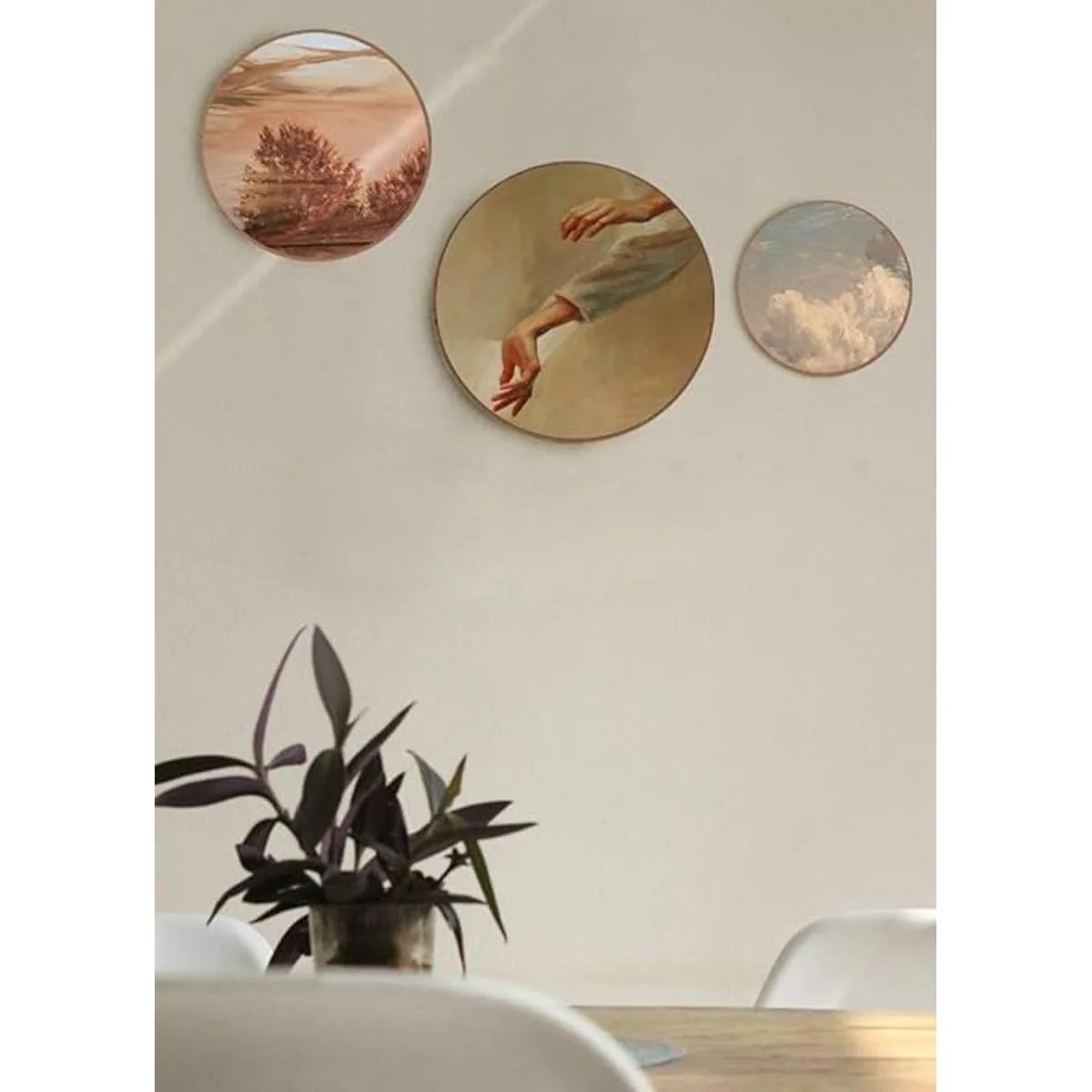 Dedoot Tableros de lienzo de madera para pintar 3 piezas