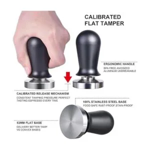 Matow Calibrado Espresso Tamper de 2.087 in Tamper