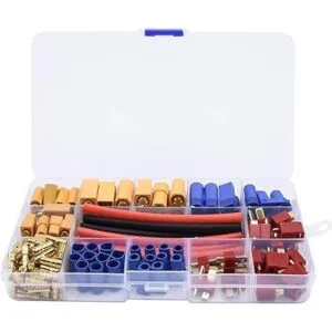 FPVKing 102pcs XT60 XT90 EC3 EC5 TPlug Deans