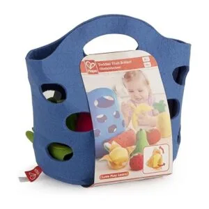 Hape Cesta de frutas para niños pequeños juego de comida_2