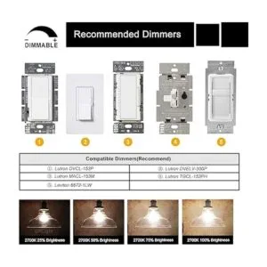 CRLight Bombilla LED regulable de 12 W equivalente a 80_4