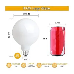 CRLight Bombilla LED regulable de 12 W equivalente a 80_2