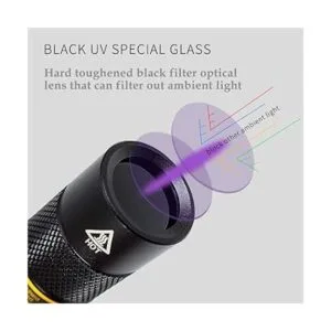DARKBEAM B01 10 W UV 365nm Blacklight linterna lámpara de_3