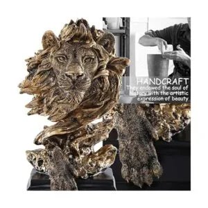 HW León arenisca El rey de las bestias Decoración de_3