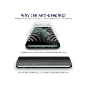 Nambosi Protector de pantalla de privacidad para iPhone_3