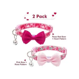 PUPTECK Collar de perro de primavera con campana