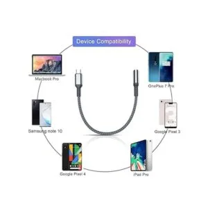 Adaptador USB C a 0.138 in conector auxiliar de audio_5