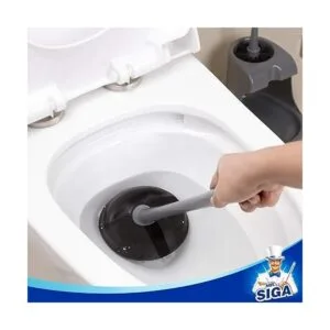 MR.SIGA Juego de desatascador y cepillo para inodoro_4