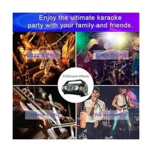 Altavoces Bluetooth boombox Bluetooth portátil de 30 W_6