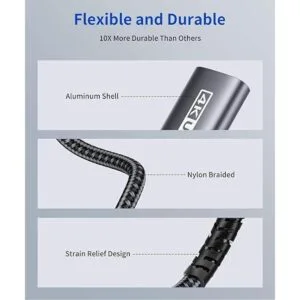 Adaptador USB tipo C a DisplayPort 4K60Hz JSAUX C a_5