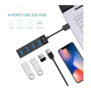 KEYMOX Hub USB 3.0 de 4 puertos concentrador USB de_2