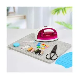 Rdutuok Tapete de prensado de lana de 17 x 13.5 pulgadas