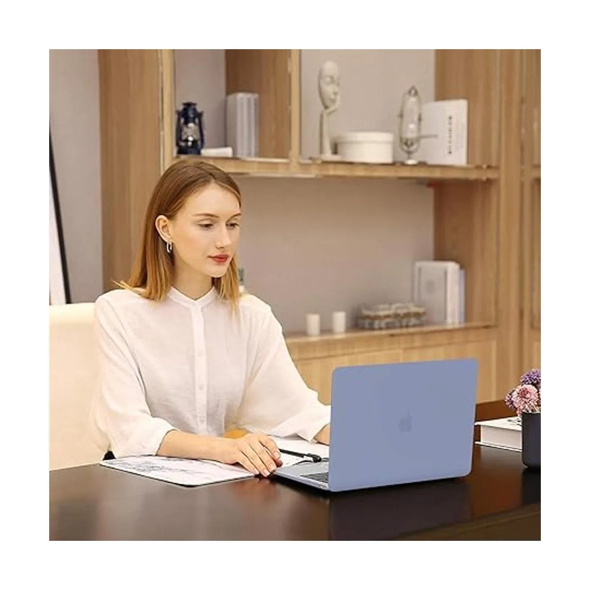 MOSISO Funda rígida de plástico y protector de teclado_6