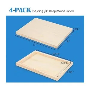 Kit de paneles de lona de madera de abedul sin acabar_5