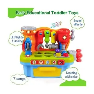 ORWINE Banco de trabajo de aprendizaje musical para niños