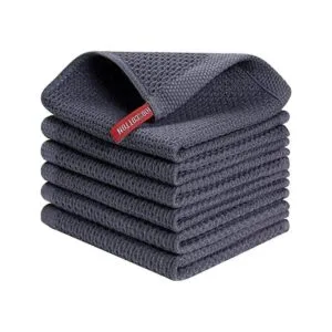 Kitinjoy Paños de cocina de 100 algodón tela de tejido_1