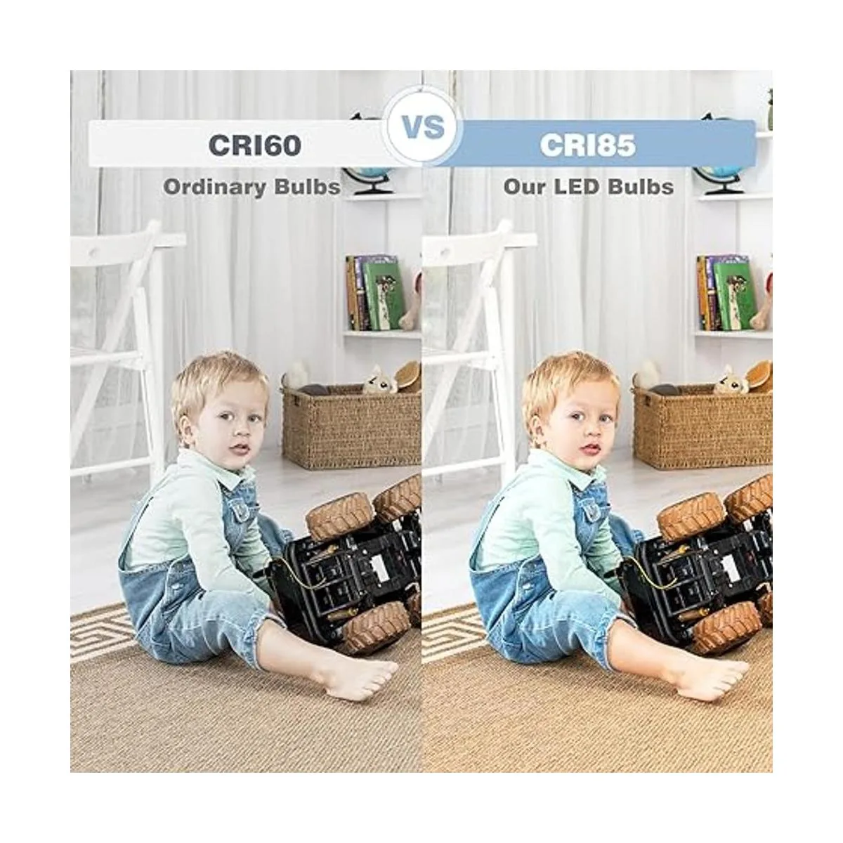 SHINESTAR Paquete de 12 bombillas LED E12 para ventilador_4