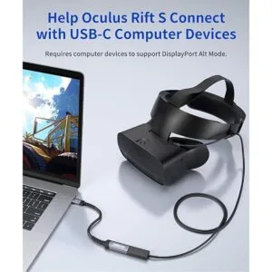 Adaptador USB tipo C a DisplayPort 4K60Hz JSAUX C a_3