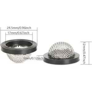 DGZI Filtro de manguera para lavadora de manguera de_3