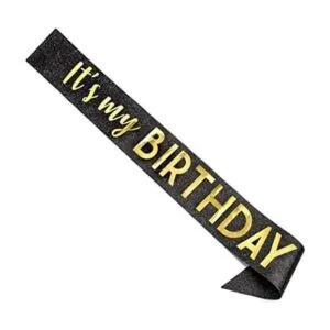 CORRURE Banda con purpurina para hombres y mujeres con_1