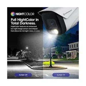 Amcrest Cámara IP 4K PoE AI UltraHD 8MP de seguridad para_5